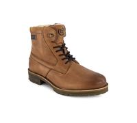 bugatti Schnürboots Herren Glattleder braun, 45