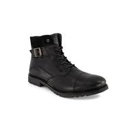 bugatti Schnürboots Herren Glattleder schwarz, 42 (8)