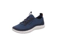 Bugatti - Schnürhalbschuh bequem blue/dark blue - Gr. - 43