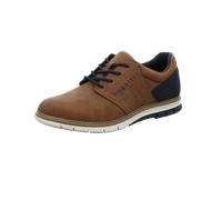Bugatti - Schnürhalbschuh klassisch cognac - Gr. - 42