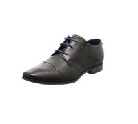 Bugatti Klassische Schnürschuhe für Herren, schwarz, Gr. 44 EU