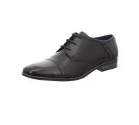 Bugatti - Schnürhalbschuh klassisch schwarz - Gr. - 46