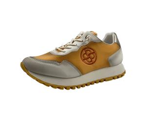 Bugatti Schnürhalbschuh Siena für Damen, gelb, Größe 38 EU