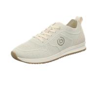 Bugatti Schnürschuhe für Damen aus Italien, Spanien und Portugal für Damen, beige, Größe 38 EU