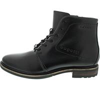 bugatti Marcello I Leder Stiefel schwarz dünnes Futter 7823G - Größe 44