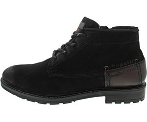 Bugatti Schnürstiefel Schwarz - Schwarz / 46