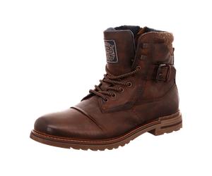 Bugatti Schnürstiefelette Kaltfutter Vittore für Herren, braun, Größe 40 EU