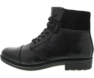Bugatti Schnürstiefelette Schwarz - Schwarz / 44