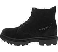 Bugatti Schnürstiefelette Schwarz - Schwarz / 45