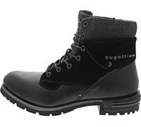 Bugatti Schnürstiefelette SchwarzSchwarz / 41