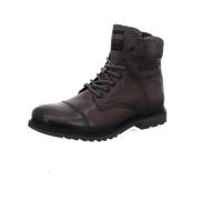 Bugatti - Schnürstiefelette sportlich dark grey - Gr. - 46
