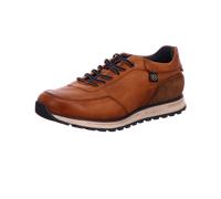 bugatti Herren Low-Top Sneaker, Männer Halbschuhe, Wechselfußbett,schnürschuhe,schnürer,straßenschuhe,Strassenschuhe,Cognac (6300),48 EU / 12.5 UK