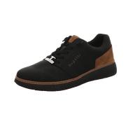 bugatti Herren Sneaker, Männer Schnürer,Freizeitschuhe,Schnuerschuhe,Schnuerer,straßenschuhe,Strassenschuhe,Schnuerung,schwarz (1000),42 EU / 7.5 UK