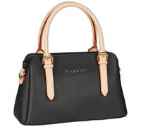 bugatti Ella Handtasche für Damen Klein, kleine Frauen Tasche, Damenhandtasche in schwarz