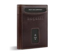 bugatti Secure Slim Special Mini Wallet Brown
