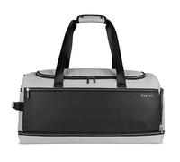 Bugatti Fashion Weekender Reisetasche Sera 58 cm mit Schuhfach, Trolley-Aufsteckfunktion hellgrau