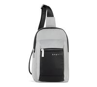 bugatti Sera Crossbody-Brusttasche, Praktische Mehrzweck-Sicherheits-Umhängetasche, hellgrau