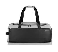 Bugatti Fashion Weekender Reisetasche Sera 58 cm mit Schuhfach, Trolley-Aufsteckfunktion hellgrau