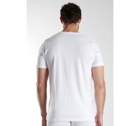 bugatti Herren T-Shirt - Unterhemd, Rundhals oder V, Slim fit, Vorteilspack V-Ausschnitt Weiß XL 2er Pack (1x2P)