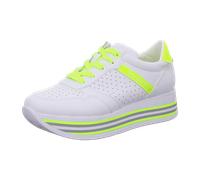 Bugatti Shoes woman 431880025059-2050 white / yellow FS 2020 für Damen, weiß, Größe 41 EU