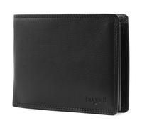 bugatti Simbiosi Coin Wallet with Zip Compartment 9CC Black
