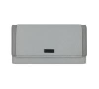 Bugatti Sina Damenlangbörse mit Überschlag hellgrau Geldbörse