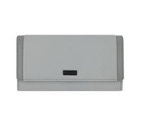 Bugatti - Sina Damenlangbörse mit Überschlag / ladies long wallet with flap hellgrau - Gr. - OS