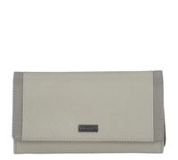 Bugatti Geldbörse Sina Ladies Long Wallet With Flap Hellgrau Damen