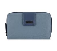 bugatti Sina Geldbörse RFID Schutz Leder 16 cm blau