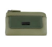 bugatti Sina Schlüsseletui mit 2 Schlüsselringen Leder, Damen-Schlüsselmäppchen in grün