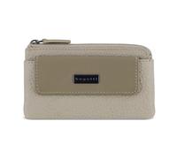 bugatti Sina Schlüsseletui mit 2 Schlüsselringen Leder, Damen-Schlüsselmäppchen in beige