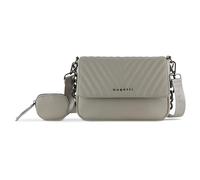 bugatti Sira Schultertasche S für Damen - edle Umhängetasche mit Kette, beige