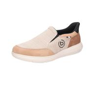 Slip-On Sneaker BUGATTI, Herren, Gr. 41, beige, Schuhe, Freizeitschuh, Schlupfschuh, Slipper mit Logo-Icon (67124217-41) beige