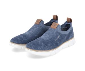Bugatti Slipper - Gr. 42 - Blau - Textil