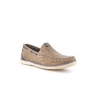 bugatti Slipper Herren Glattleder beige, 45 (10.5)