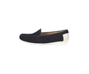 Bugatti Slipper Leder Blau/Weiß - 39