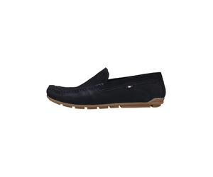 Bugatti Slipper Leder Dunkelblau - 42
