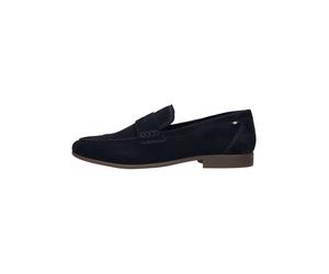 Bugatti Slipper Leder Dunkelblau - 43