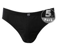 bugatti Slips Herren Baumwolle schwarz, 6 (L)