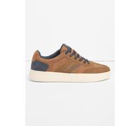 Bugatti Sneaker Alaric 325-AVH02-5000/6300 Herren Lederimitat Cognac/Blau Gr. 40 Gebraucht