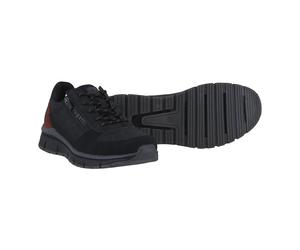 Bugatti Sneaker AOS 2025 (Schriftzug,Reissverschluss) schwarz Herren, Größe Euro (US) 42