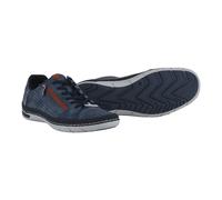 Sneaker BUGATTI, Herren, Gr. 46, dunkelblau, Lederimitat, Schuhe Sneaker, Halbschuh, Freizeitschuh mit praktischem Reißverschluss (63842517-46) dunkelblau