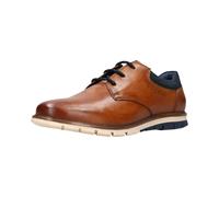 Bugatti Leder-Schnürschuhe in Hellbraun - Größe 45 | Herren Schnuerschuhe