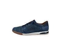 Sneaker BUGATTI "bugatti Sneaker Lederimitat", Herren, Gr. 41, blau, Lederimitat, Schuhe Sneaker (99068737-41) blau