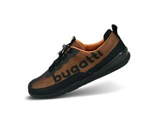 Bugatti Sneaker Moresby gelb/schwarz Herren, Größe Euro (US) 41
