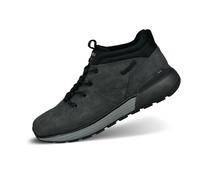 Bugatti Sneaker Plasmax (synthetisches Material in Glattleder Optik) dunkelgrau Herren, Größe Euro (US) 45