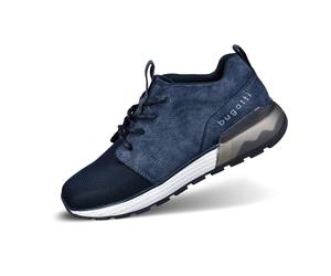 Bugatti Sneaker Plasmax (textiles Obermaterial) blau Herren, Größe Euro (US) 44