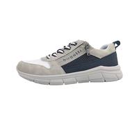 Bugatti Sneaker Leder/Textil Grau/Blau - 42