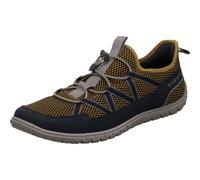 bugatti sportliche Herren Sneaker Bermudas in Gelb mit Gummischnürung und Soft Flex für Sommer. gelb/blau Gr. 41