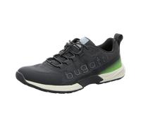 Sneaker BUGATTI "bugatti Sneaker Lederimitat", Herren, Gr. 45, schwarz, Lederimitat, Schuhe Sneaker (61649564-45) schwarz